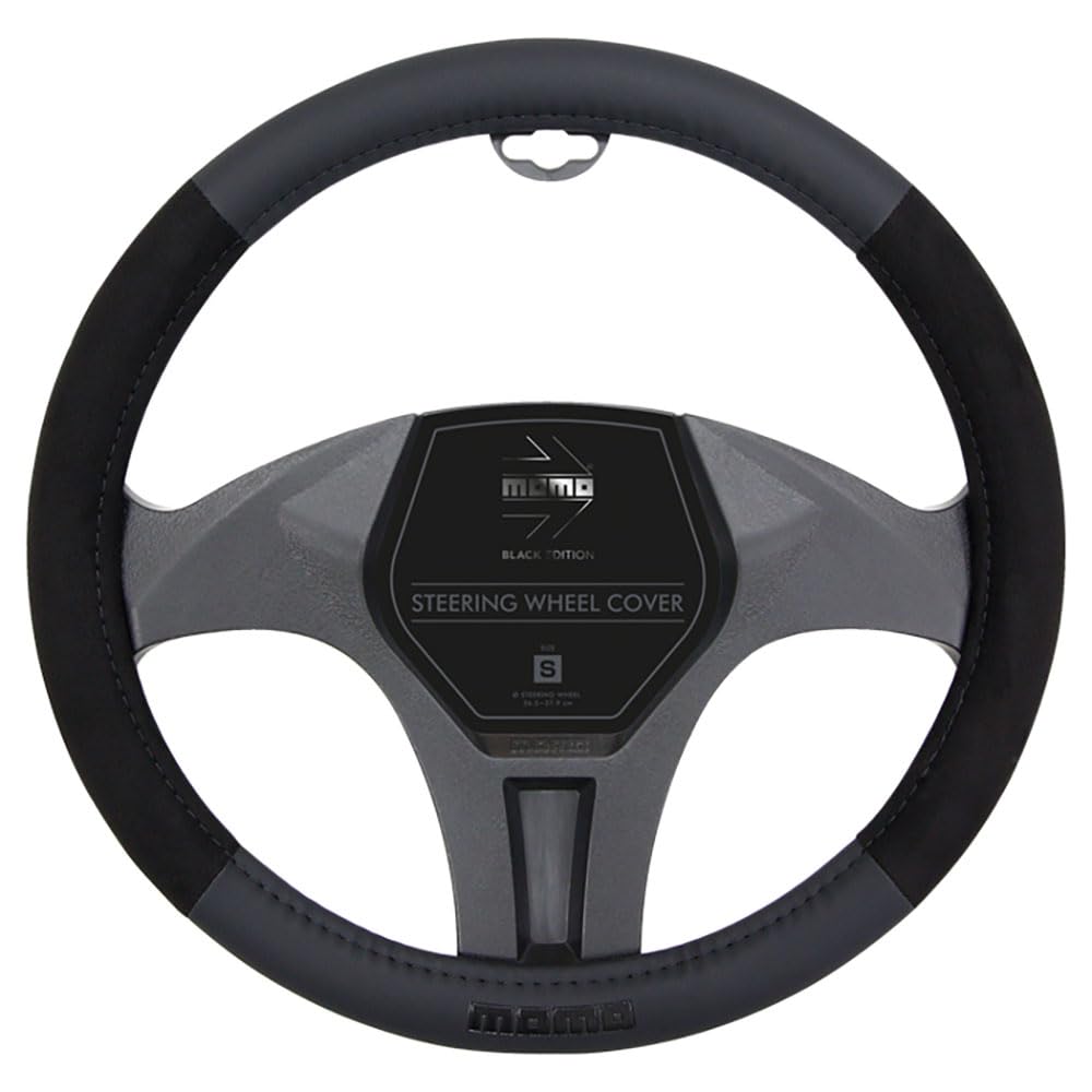 

EASY MICROFIBER MOMO BLACK EDITION Steering wheel Italy cover, ITALY, Milan, чёрный