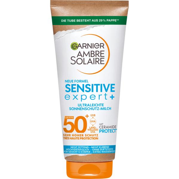 Garnier Sensitive Expert+ LSF 50+ Солнцезащитное молочко 175 мл