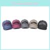 Vintage Design Letter Embroidery Neutral Casual Sun Shading Cap Baseball