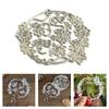 Flower Wreath Cutting Dies for Card Making Scrapbooking Carbon Steel Die Cut Templates Decorative Embossing Paper Dies