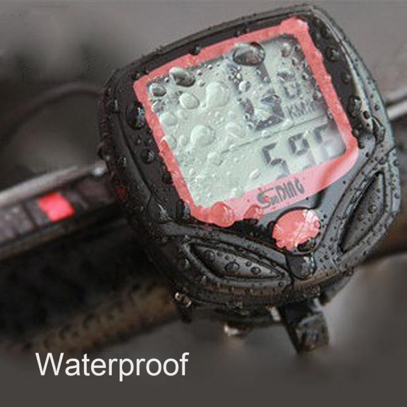 Waterproof Wired Digital Bike Ride Speedometer Odometer Bicycle Cycling Speed Counter Code Table Bicycle Accessories LCD Display
