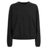Shop   Women V Neck Band Shirring Loose FiT Long sleeVe T shirT Charcoal Dai Wsh