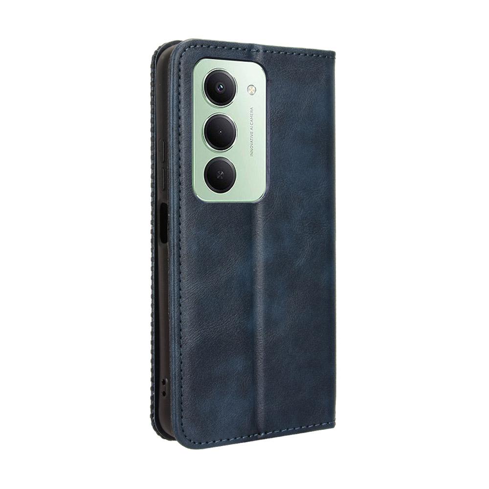 Pentru Xiaomi Redmi 15 5G (Global) (169 mm) Husa din piele suport portofel Husa telefon cu textura retro