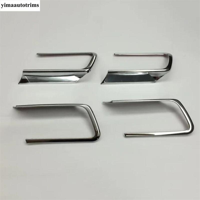 Car Inner Door Handle Bowl Decoration Cover Trim For Toyota Land Cruiser Prado FJ150 2014 - ABS Chrome Accessories Interior