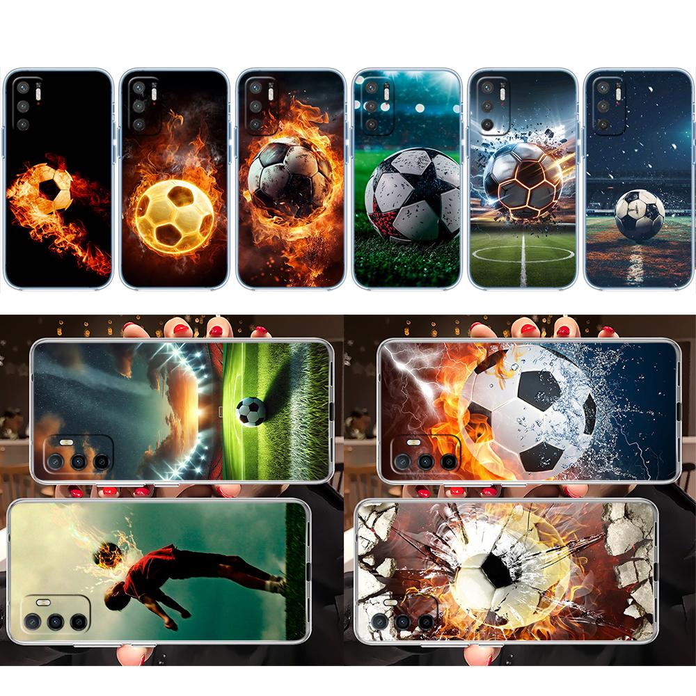 Football Soccer Transparent Phone Case for Motorola Moto Edge 20 30 40 50 S30 Fusion Ultra Pro Neo Lite + G200 G23