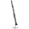 Gold Plated Clarinet Model Miniature Clarinet with Stand and Case Desk Decoration Music Scene Accessory Enduring