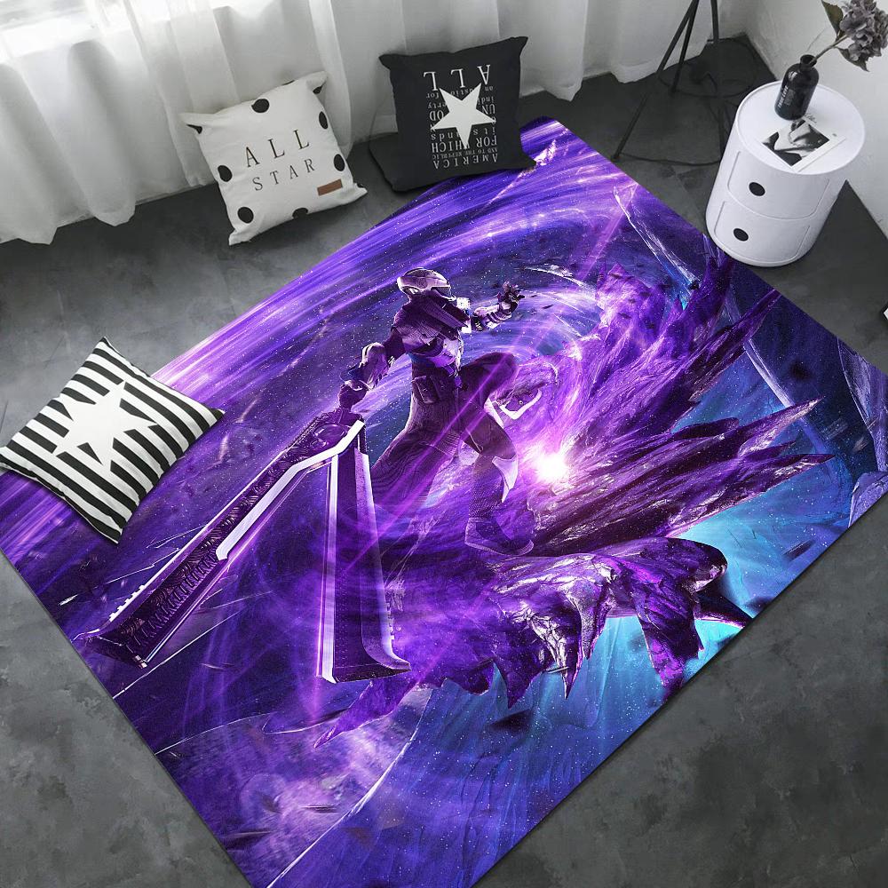 Gaming Destiny 2 Room Mats Cheaper Anti-slip Modern Living Room Balcony Printed Welcome Rug