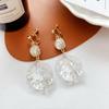 Minimalist Seashell Clip-On Earrings: French Retro Design, No Piercing Needed