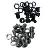 10 Pieces Air Vent for Drums Drum Strainer 1/2" Parts Tom Snare Gear Hardware Part