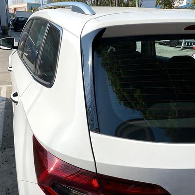 Rear Window Side Spoiler Wing For Skoda Karoq Gloss Black ABS Rear Side Spoiler Canard Splitter Auto Replacement Exterior