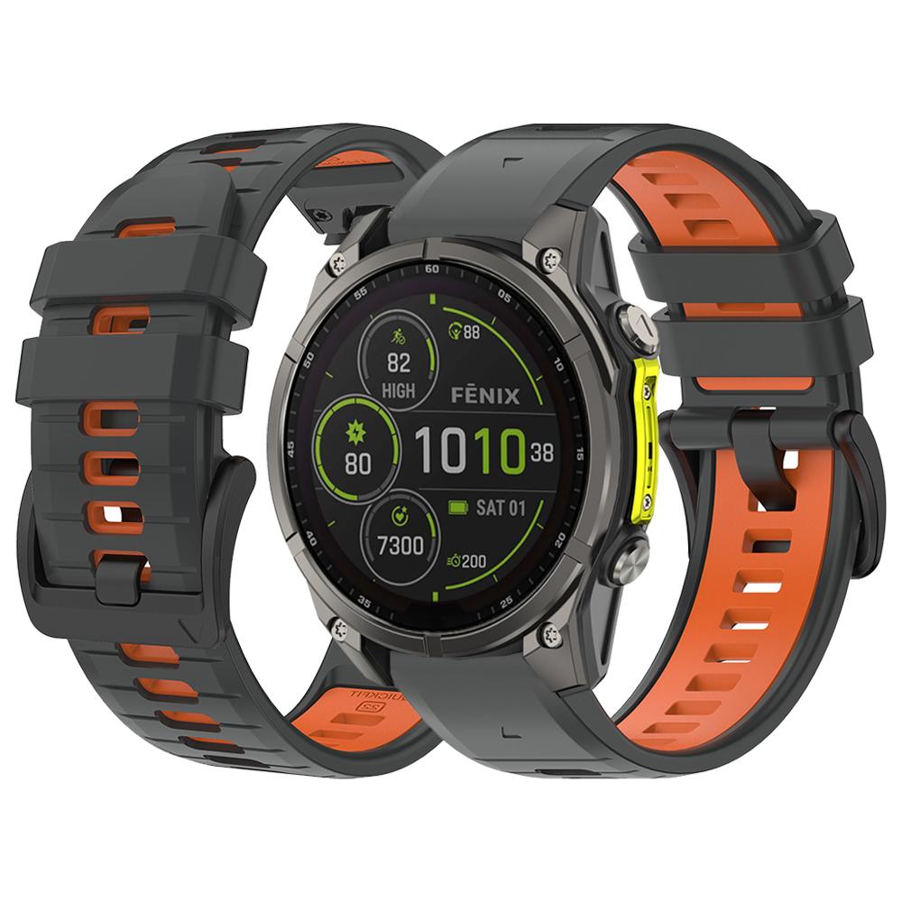 Replacement band For Garmin Fenix 8 Pro 51mm 47mm E 7 7X/Epix Gen 2/D2 Mach 2 1 Fenix8 AMOLED 22mm 26mm Sport silicone strap