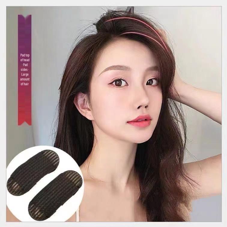 Korean Style Hair Volumizing Pad - Skull Height Enhancer & Fluffy BB Clip