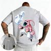 2026 Summer Dragon Ball Majin Buu Ghost T Shirt Men women Outfits Anime Graphic Tee Fashion Vintage Casual Casual Streetwear Top