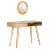 VidaXL Coiffeuse 100x50x76 cm Bois de manguier solide