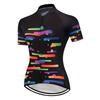 Women's Cycling Jersey Short Sleeved Bike Shirts Mountain Jerseys Comfortable Quick Dry Wear Tops