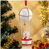 1Pc Christmas Santa/Snowman/Elk Hot Air Balloon Ornament Xmas Hanging Decor