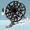 Fly Reel Right Handed Mini Lightweight Fishing Reel 53mm/50g Aluminum Alloy Ice Fishing Wheel Reel Spools Tackle Reel