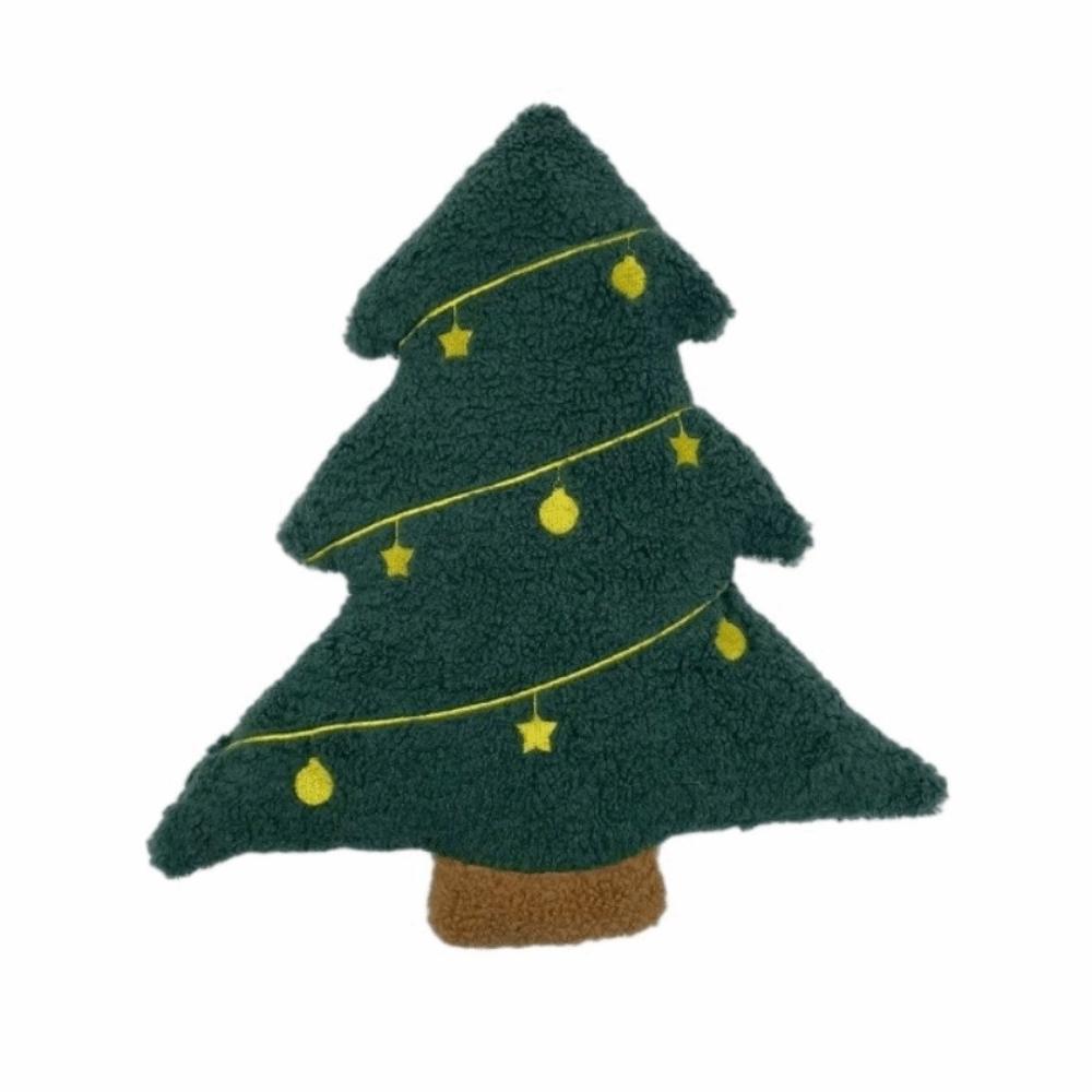 Soft Christmas Tree Pillow 40cm Festive Decor Pillow New Plush Cushion Christmas