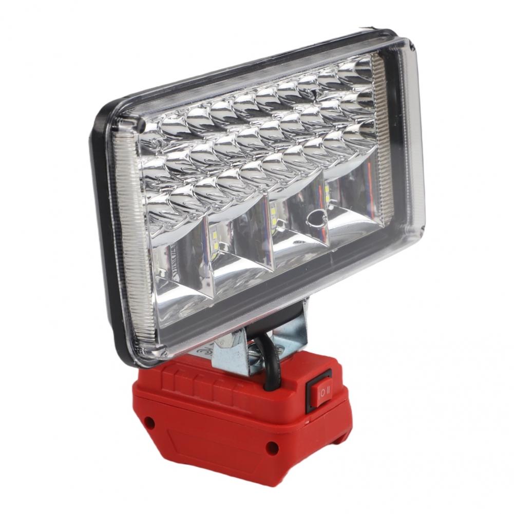 Portable 57 LED Work Light for 18V LiIon Battery Suitable for Job Site