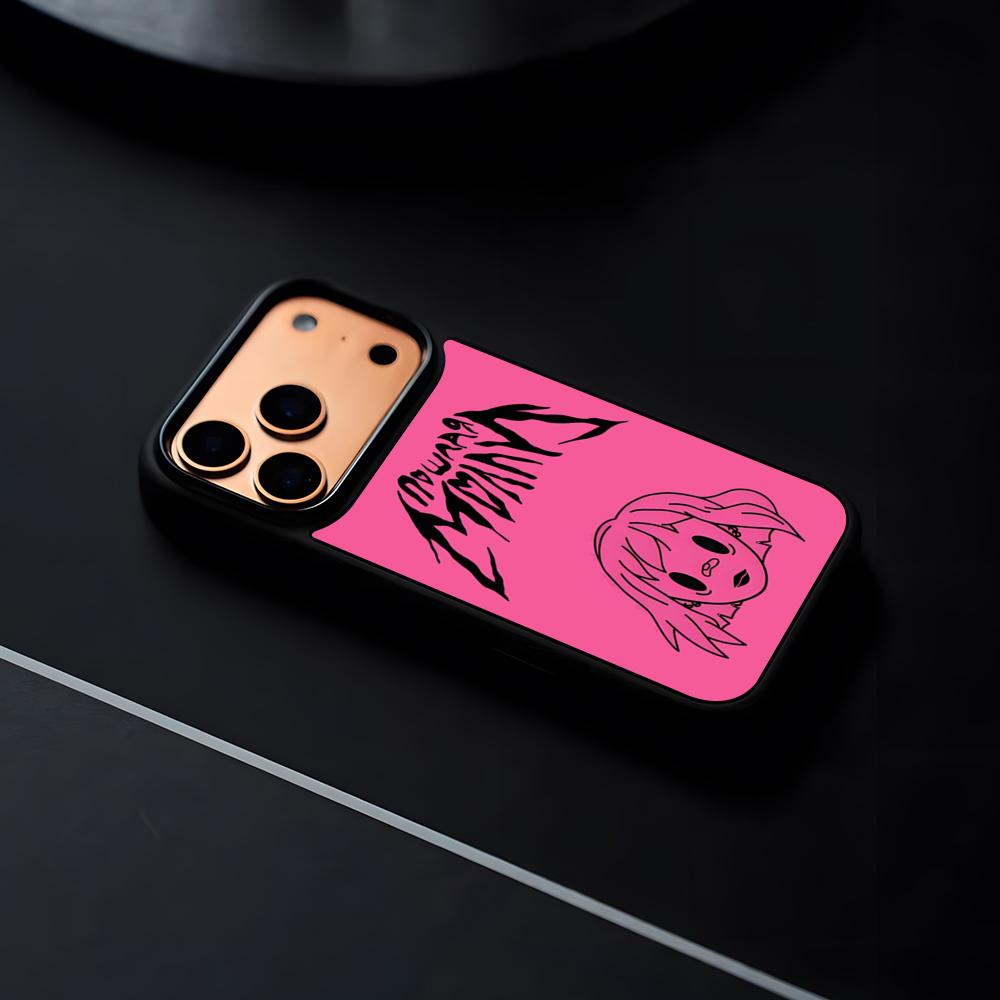 

Band Poshlaya Molly Phone Case For IPhone 17 16 15 14 13 12 Pro Max Plus Black Frame Hard Shell iPhone 16 Pro Max