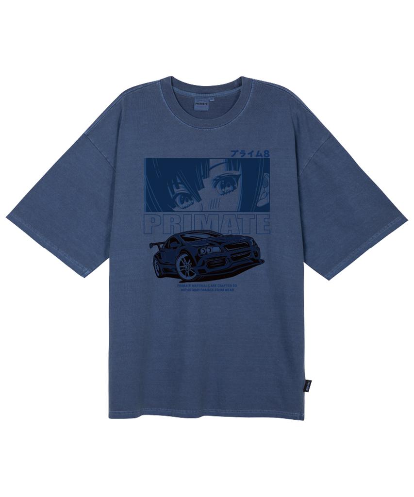 PRIMATE Ride Oversized Pigment Short Sleeve T-Shirt 4 Colors