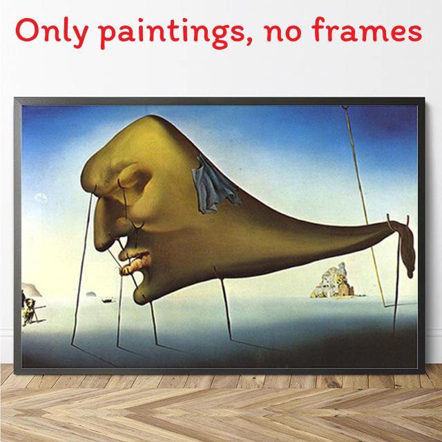 Modern Abstract Canvas Art Wall Poster For Living Room Decor