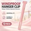 Hanger Windproof Clip Plastic Silicone Universal Clothesline Holder