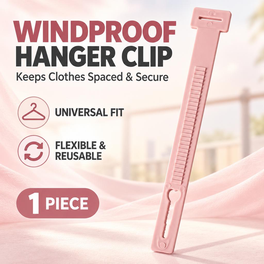 Hanger Windproof Clip Plastic Silicone Universal Clothesline Holder