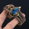 Lavish Labradorite Gemstone Handmade Copper Wire Wrap Jewelry Adjustable Bracelet For Her