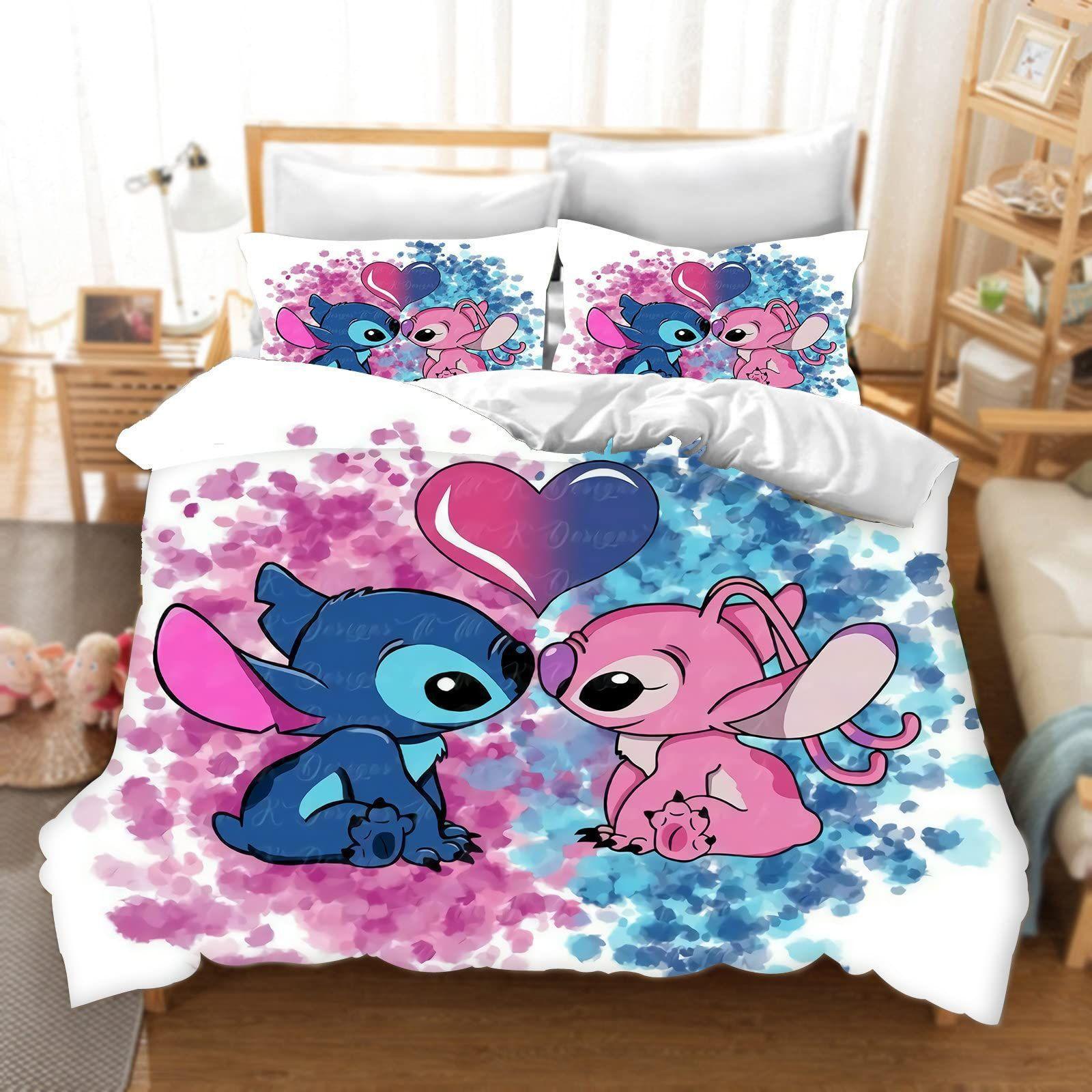 

3D Digital Printing Quilt Cover Sheets Three-Piece Bedding 100*135