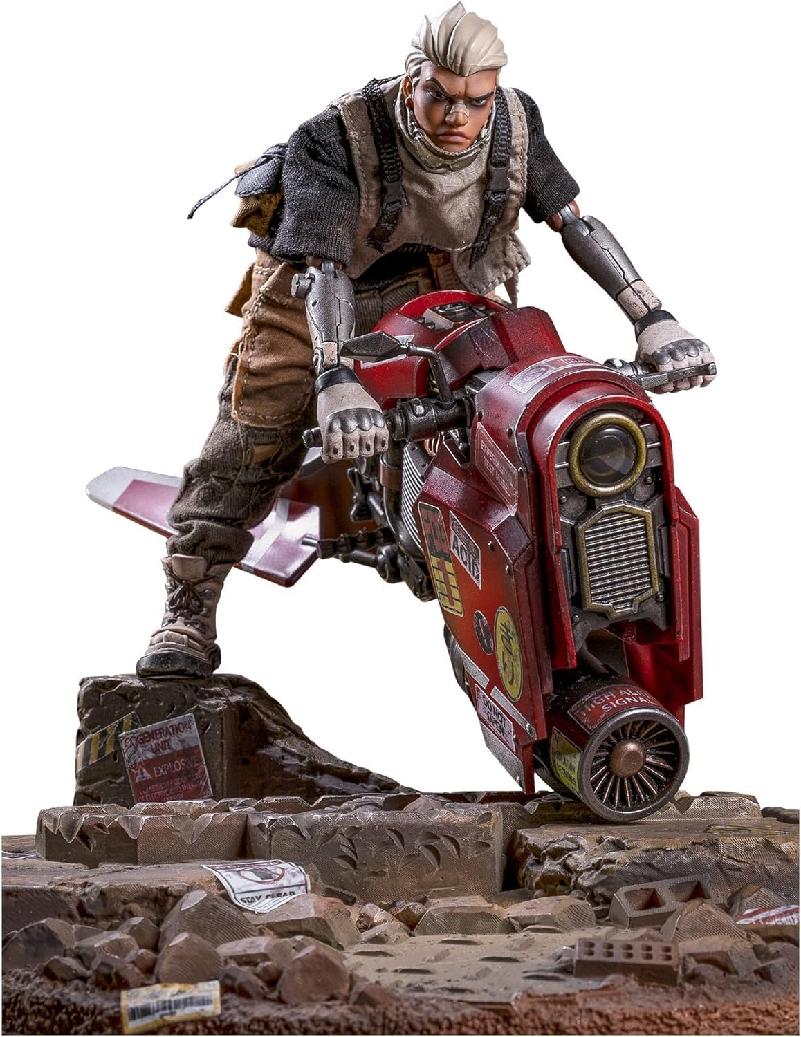 

масштабная фигурка фэнтези алфавит серия EA01 [FOGTOYS] 1/12 красный