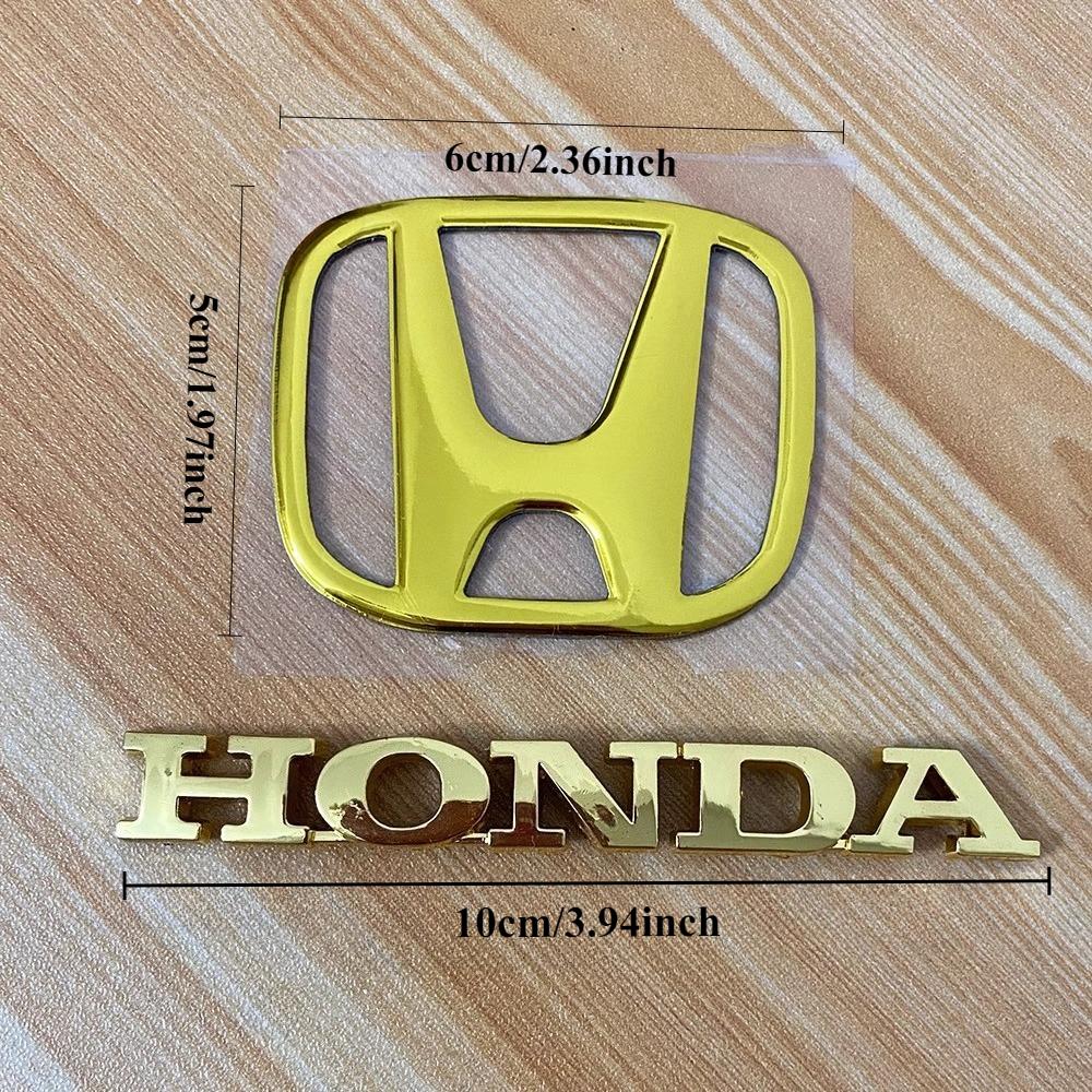 Honda Motorcycle Head Front Windshield Motorcycle Decoration H Letter Logo Electric Vehicle Modification Label Sticker