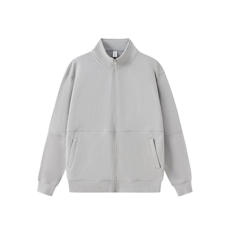 

Осень и зима грамм Синьцзянский длинноволокнистый хлопок однотонный воротник-стойка куртка на молнии мужской ретро простой свитер женский S