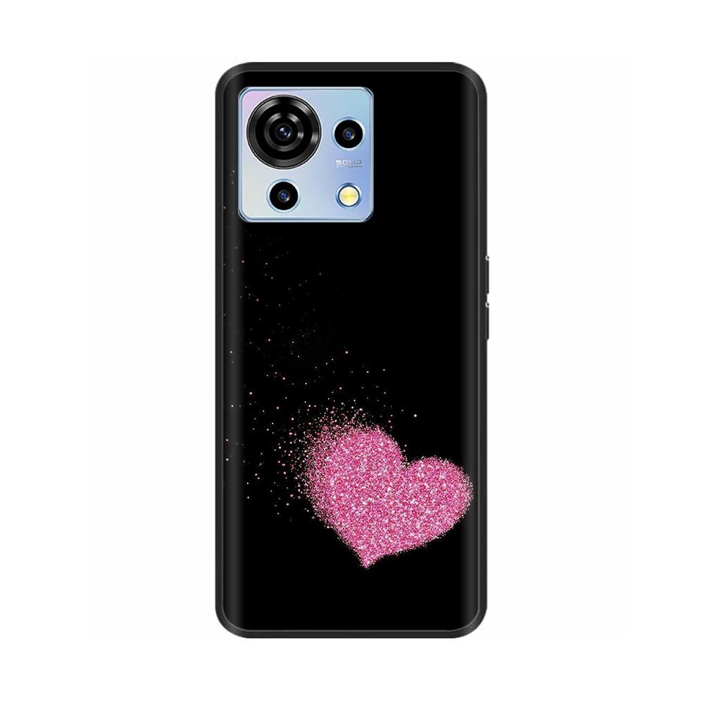 Custodia per ZTE Blade V50 Vita in Silicone Liquido Protezione Completa Copri Telefono per ZTE Blade V50 Vita V50Vita Nuovo Design Retro Morbido