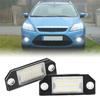 2 buc 24 margele LED Lampă cu LED pentru plăcuță de înmatriculare pentru Ford C MAX Focus MK2