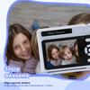 Appareil Photo Instantané pour Enfants avec Papier d'Impression et Carte 32G Vidéo HD 1080P Appareil Photo pour Enfants Impression Instantanée Cadeaux d'Anniversaire pour Filles