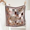 100% Mulberry Silk Small Square Scarf - European Style, High-End Feel, Perfect for Mother's Birthday or Business Gift