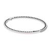 Pink Shiny Heart 925 Silver Synthetic Cubic Zirconia Bracelet for Women 590537EN68
