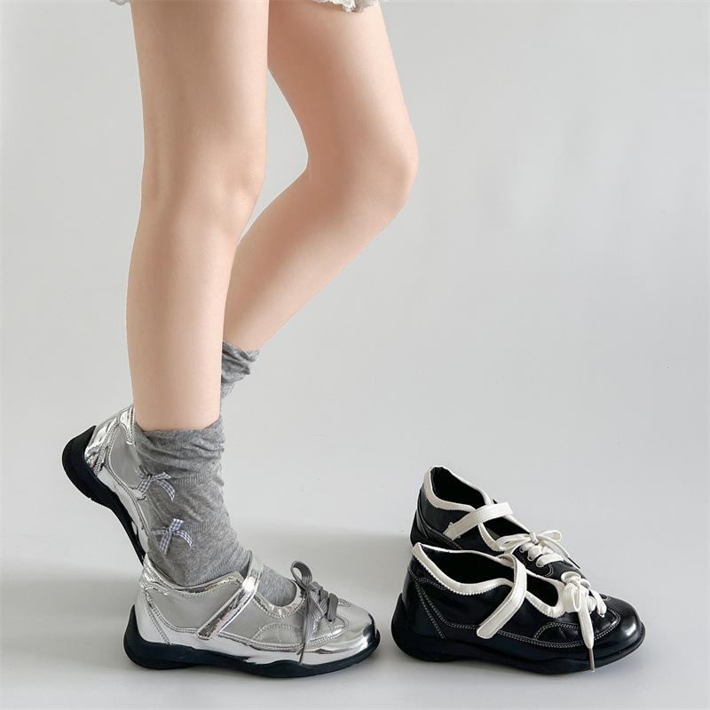 Retro Black Premium Flat Ballet Mary Jane Shoes Women's 2025 New Summer Skirt Light Mouth Single Shoes