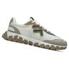 Fila Fusion Heritage Running Fabric Synthetic Leather Two-Layer Cowhide Trendy Low-Top Dad Shoes Men sneaker Light-Gray T12M131103FSP