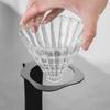 Portabel Handbryggningskaffeställ Drip Pour Over Kaffeställ Metall Kaffefilterkopp Handspolningshållare Barista Tillbehör