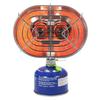Double Head Outdoor Heater Portable Infrared Ray Camping Heating Stove Warmer Heating Gas Stove with Gas  Adapter Heater