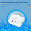 Wall Outlet Extender 2500W Multifunction 3-in-1 180° Rotatable Travel Multiple Plug Expander Splitter