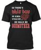 Godmother This Boy Stole My Heart So Theres He T-Shirt Made In USA Size S To 5XL