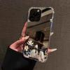 Flower Mirror Acrylic Phone Case For iPhone 11 Case iPhone 17 13 12 14 15 16 Pro Max X XR XS 7 8 Plus Silicone Shockproof Cover