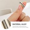 30 Stück Metall Seil Kordelstopper Röhrchen Perlen Legierung Zylinder Kordelstopper für Kordelzug Pullover Hüte Pflanzen Korb Lanyard DIY Makramee