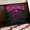 Band RRamones Cushion Cover Reversible Soft Durable Pillow Cover Home  Car MultiScene Use for Daily Comfort