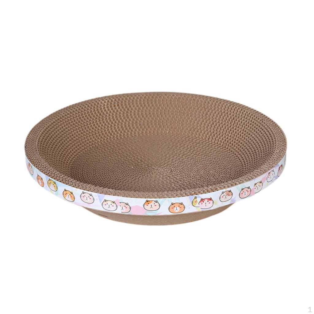 Corrugated Cat Scratcher Bed Concave Lounge Comfortable Pet