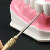 Portable Alloy Detachable Toothpick Reusable Food Titanium Pocket Tooth Pick Keychain