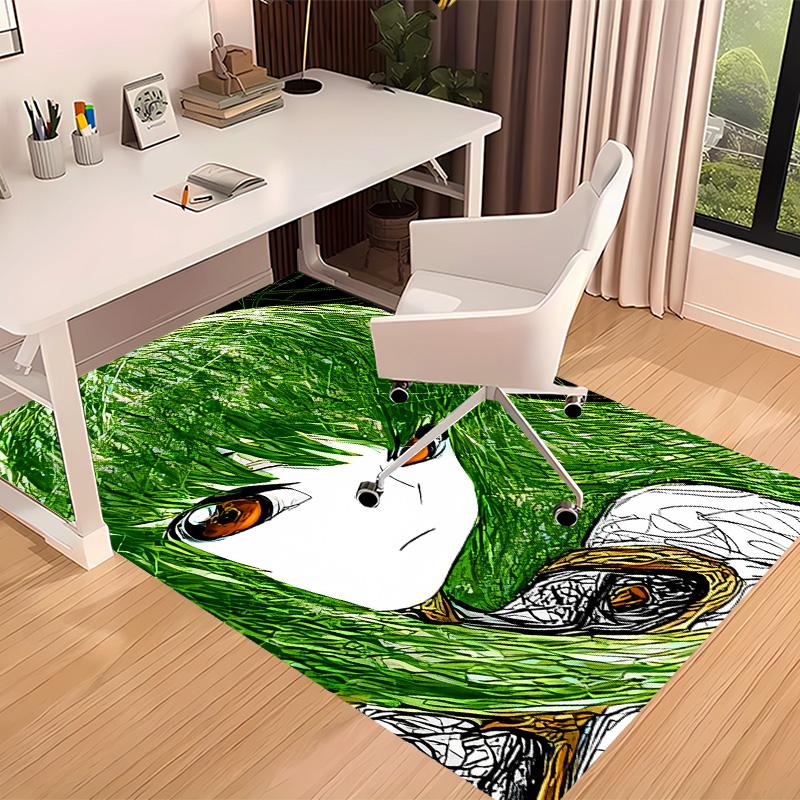 Anime Code Geass Printed Absorbent Washable Carpet,Non-Slip Bathroom Mats,Kitchen Rugs,Living Room Entrance,Camping Picnic Rugs